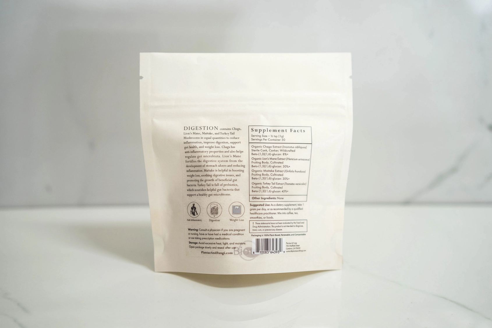 $title $sep $sitename Digestion Mushroom Powder For Gut Health - Image 2